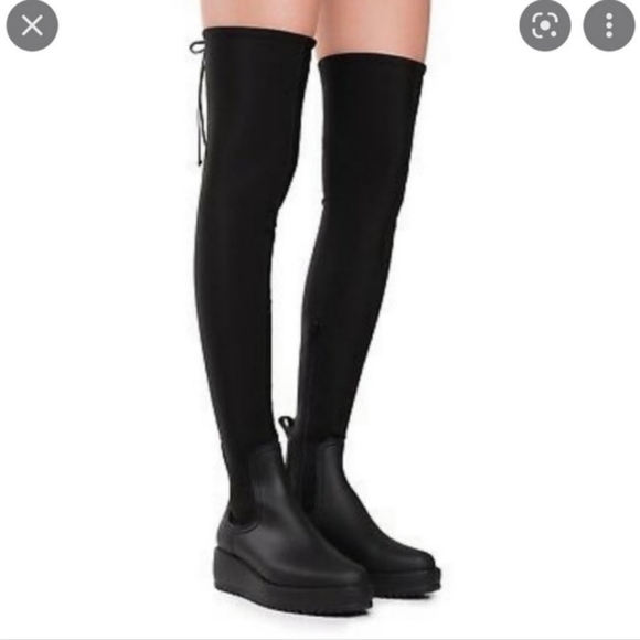 Jeffrey Campell Monsoon Thigh High Rain Boots - Picture 2 of 2